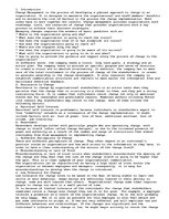 Eseja 'Change Management', 1.