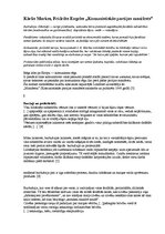 Konspekts 'Kārlis Markss, Frīdrihs Engelss "Komunistiskās partijas manifests"', 1.