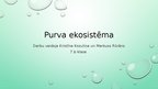 Prezentācija 'Purva ekosistēma', 1.
