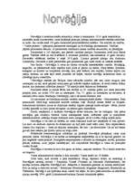 Konspekts 'Norvēģija', 1.