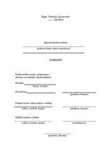 Prakses atskaite 'Prakse VID Zemgales reģionālās iestādes Jelgavas nodaļā', 1.