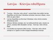 Prezentācija 'Latvijas - Krievijas sauszemes robežas noteikšanas ekonomiskie, politiskie un st', 3.