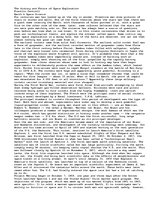 Eseja 'History and Future of Space Exploration', 1.