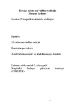 Referāts 'Eiropas Savienības būtība un veidošanās', 8.