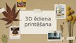 Prezentācija '3D ēdiena printēšana', 1.