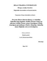 Konspekts 'Procentu likmes, ienesīgums, obligācijas', 1.