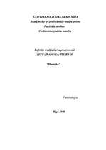 Referāts 'Hipotēkas skaidrojums', 1.