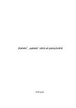Referāts '"Karstie" un "aukstie" vārdi, parazītvārdi', 1.