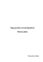 Biznesa plāns 'Ziņu portāla www.latvijasinfo.lv biznesa plāns', 1.