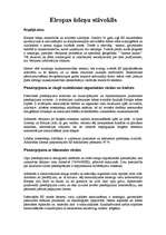 Konspekts 'Eiropas ūdeņu stāvoklis', 1.