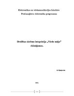 Referāts 'Drošības sistēmu integrācija "viedo māju" risinājumos', 1.