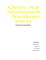 Biznesa plāns 'Projekta darbs komerczinībās', 1.