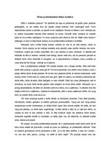 Eseja 'Mans profesionālais ētikas kodekss', 1.