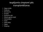 Prezentācija 'Kaulu smadzeņu transplantācija', 14.