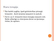 Prezentācija 'Onkoloģija un grūtniecība', 10.