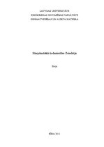 Eseja 'Starptautiskā tirdzniecība Zviedrijā', 1.