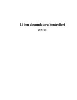 Referāts 'Li-ion akumulatoru kontrolieri', 1.