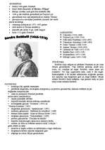 Konspekts 'Botičelli biogrāfija', 1.