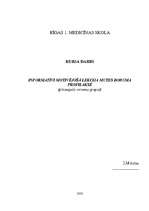 Referāts 'Informatīvi motivējoša lekcija mutes dobuma profilaksē', 1.