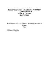 Paraugs 'SIA “S-Trade” dibināšanas līgums', 3.