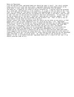 Eseja 'Memories Repressed', 1.