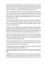 Eseja 'Pets and responsibility in a young person’s life', 3.