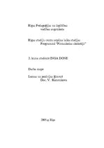 Referāts 'Jaundzimušā attīstība - refleksi', 1.