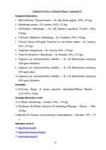 Referāts 'Viesnīcas "Māra" darbības izvērtējums', 25.