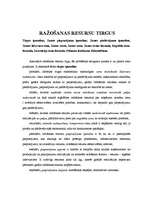 Konspekts 'Ražošanas resursu tirgus', 1.