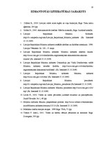 Referāts 'Latvijas Republikas Ministru kabineta lēmumu pieņemšanas procesa analīze', 20.