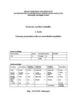 Paraugs 'Lēmumu pieņemšana riska un nenoteiktības apstākļos', 1.