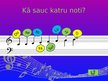 Prezentācija 'Mūzikas pieraksts - mācību stundas materiāls', 7.