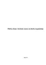 Referāts 'Pilsētas dome: tiesiskais statuss un darba organizācija', 1.