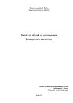 Referāts 'Datu avoti tūrismā un to izmantošana', 1.