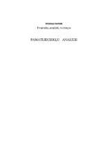 Referāts 'Pamatlīdzekļu analīze', 1.