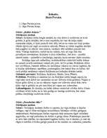 Konspekts 'Jāņa Poruka darbu analīze', 1.