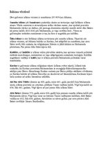 Konspekts 'Islāms', 2.