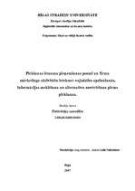 Konspekts 'Pirkšanas lēmuma pieņemšanas posmi un firmu mārketinga aktivitāšu ietekme', 1.