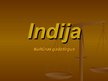 Prezentācija 'Indijas kultūra', 1.