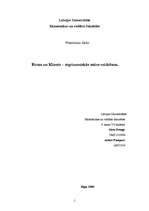 Konspekts 'Firma un klients - atgriezeniskās saites veidošana', 1.
