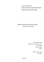 Referāts 'Vadības grāmatvedības informācijas izpēte', 1.