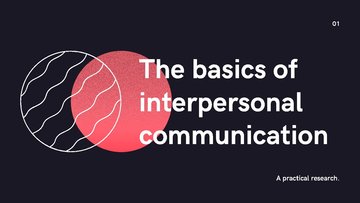 Prezentācija 'The Basics of Interpersonal Communication', 1.