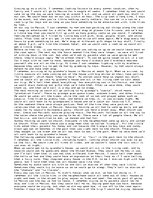 Eseja 'An Important Place in My Life', 1.