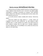 Referāts 'Konkurences veidi un situācijas', 6.