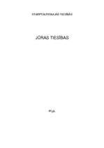 Referāts 'Jūras tiesības', 1.
