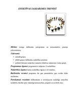 Konspekts 'Efektīvas saskarsmes treniņš', 1.