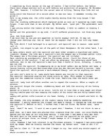 Eseja 'My First Murder', 1.