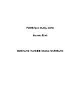 Referāts 'Uzņēmuma finansiālā stāvokļa novērtējums', 1.
