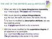 Prezentācija 'The Definite and The (x) Article', 3.
