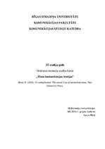 Konspekts 'Grāmatas recenzija', 1.